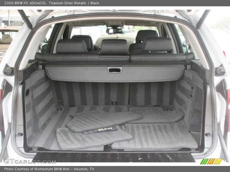 Titanium Silver Metallic / Black 2009 BMW X5 xDrive30i
