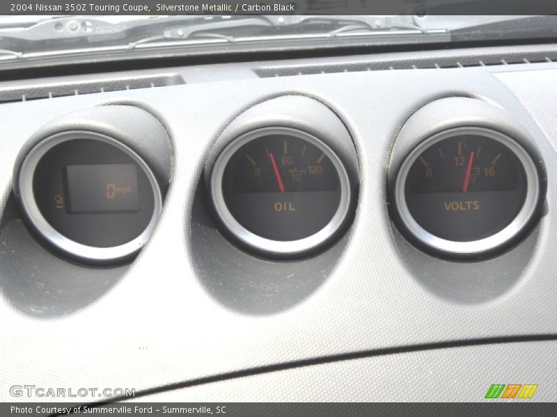 Silverstone Metallic / Carbon Black 2004 Nissan 350Z Touring Coupe