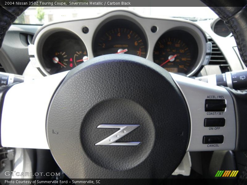 Silverstone Metallic / Carbon Black 2004 Nissan 350Z Touring Coupe