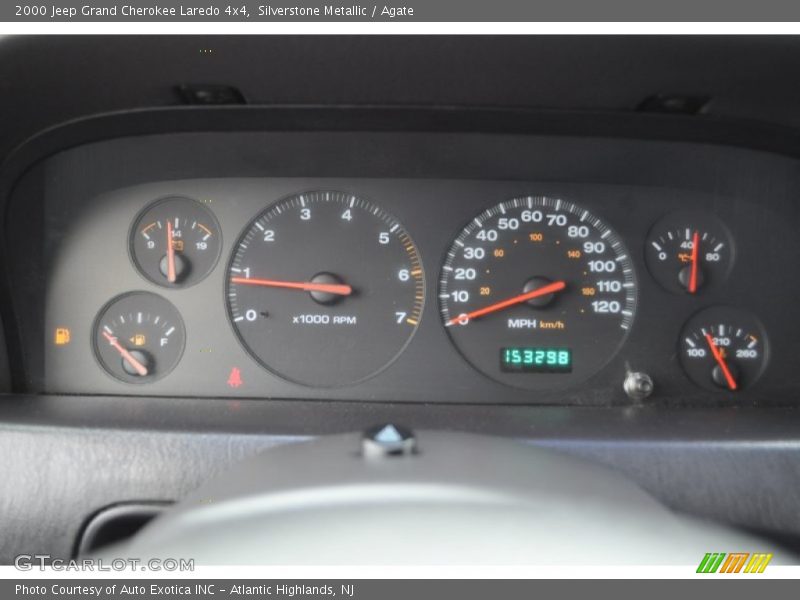 Silverstone Metallic / Agate 2000 Jeep Grand Cherokee Laredo 4x4