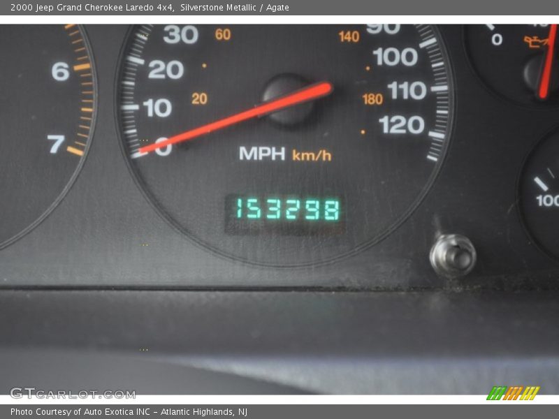 Silverstone Metallic / Agate 2000 Jeep Grand Cherokee Laredo 4x4
