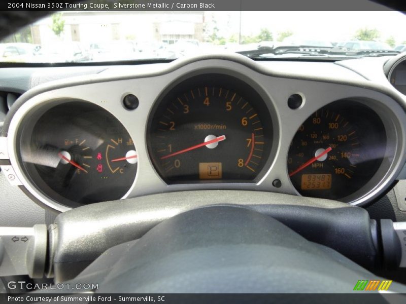 Silverstone Metallic / Carbon Black 2004 Nissan 350Z Touring Coupe