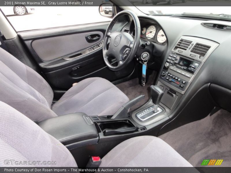 Gray Lustre Metallic / Frost 2001 Nissan Maxima SE
