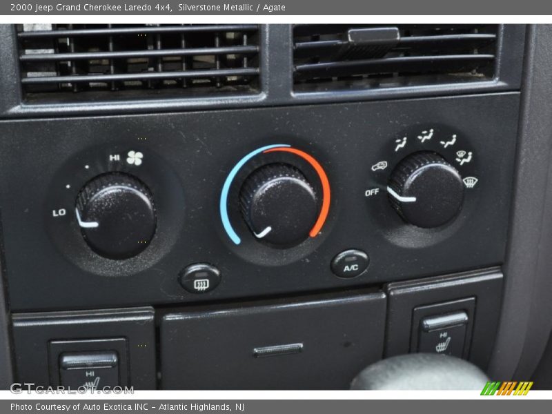 Silverstone Metallic / Agate 2000 Jeep Grand Cherokee Laredo 4x4