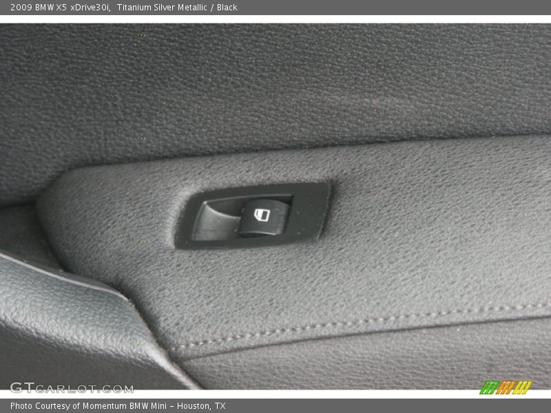 Titanium Silver Metallic / Black 2009 BMW X5 xDrive30i