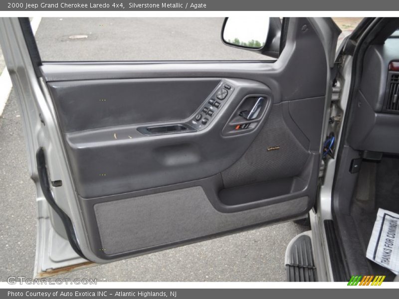 Silverstone Metallic / Agate 2000 Jeep Grand Cherokee Laredo 4x4