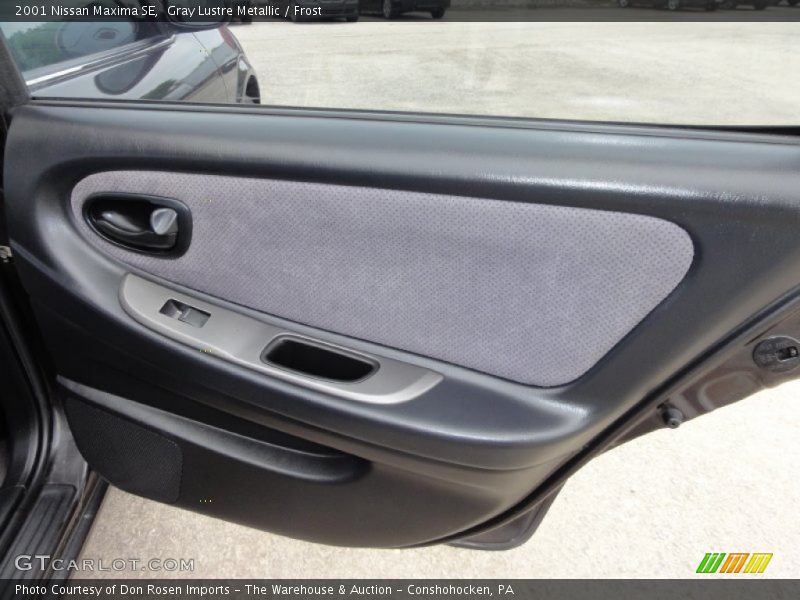 Gray Lustre Metallic / Frost 2001 Nissan Maxima SE