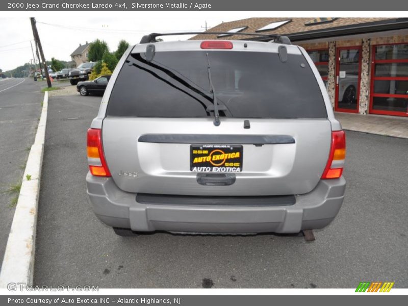 Silverstone Metallic / Agate 2000 Jeep Grand Cherokee Laredo 4x4