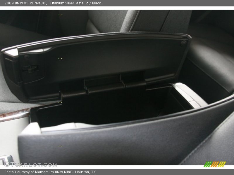 Titanium Silver Metallic / Black 2009 BMW X5 xDrive30i