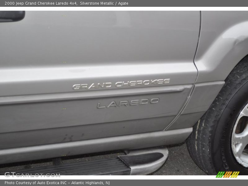 Silverstone Metallic / Agate 2000 Jeep Grand Cherokee Laredo 4x4