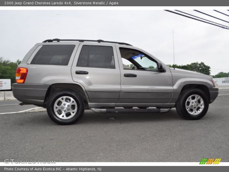 Silverstone Metallic / Agate 2000 Jeep Grand Cherokee Laredo 4x4