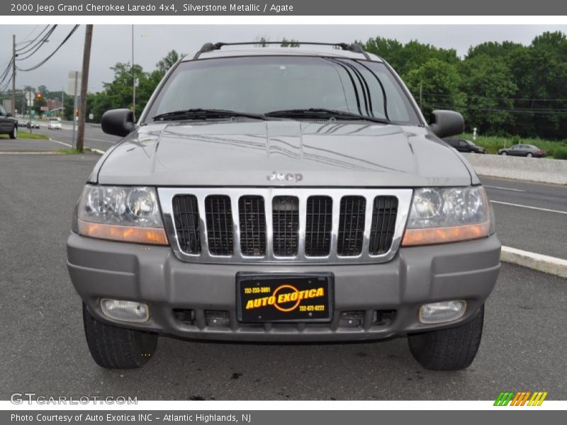 Silverstone Metallic / Agate 2000 Jeep Grand Cherokee Laredo 4x4