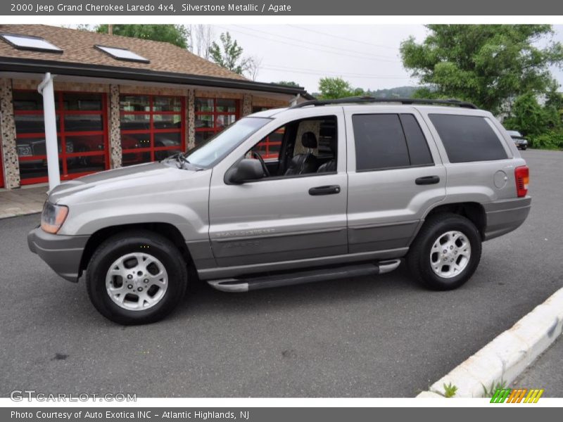 Silverstone Metallic / Agate 2000 Jeep Grand Cherokee Laredo 4x4
