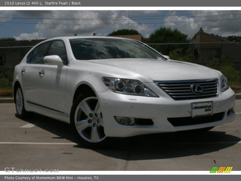 Starfire Pearl / Black 2010 Lexus LS 460 L