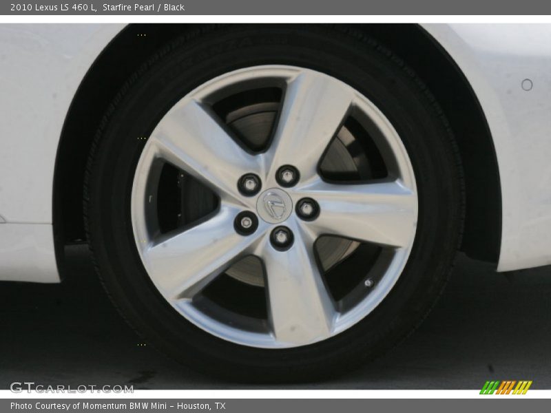 Starfire Pearl / Black 2010 Lexus LS 460 L