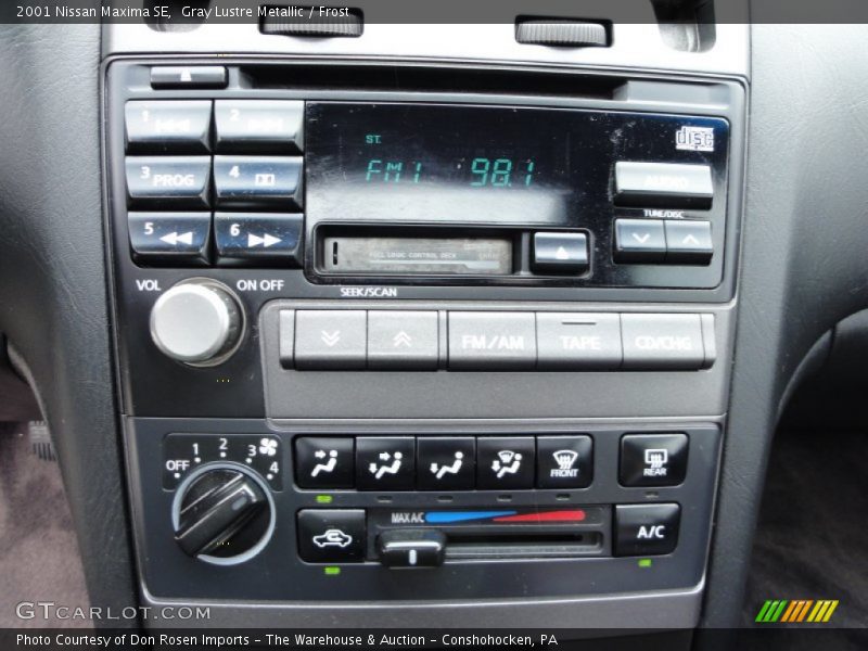 Gray Lustre Metallic / Frost 2001 Nissan Maxima SE