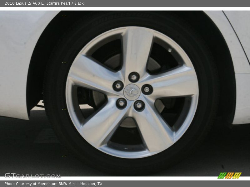Starfire Pearl / Black 2010 Lexus LS 460 L