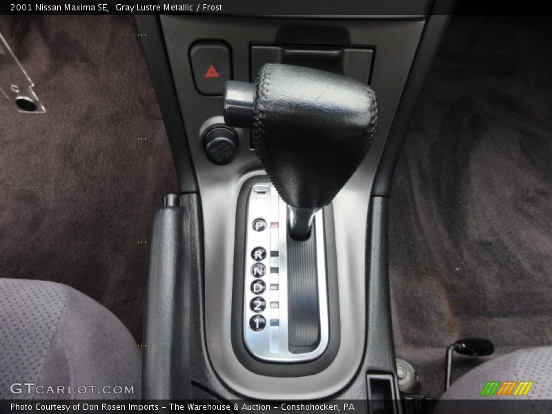 Gray Lustre Metallic / Frost 2001 Nissan Maxima SE