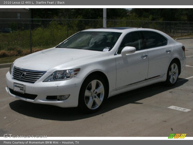 Starfire Pearl / Black 2010 Lexus LS 460 L