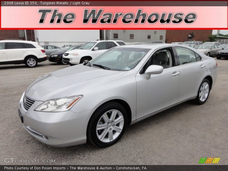 Tungsten Metallic / Light Gray 2008 Lexus ES 350