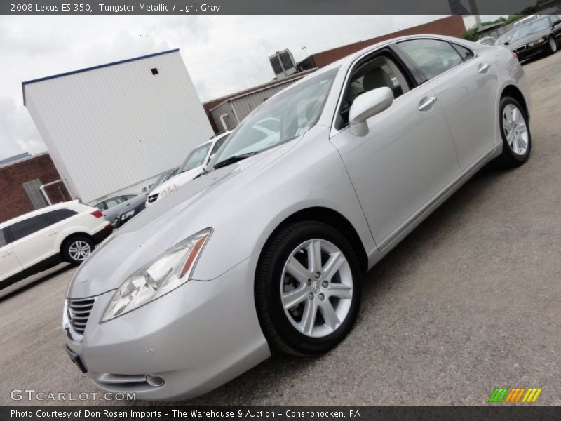 Tungsten Metallic / Light Gray 2008 Lexus ES 350