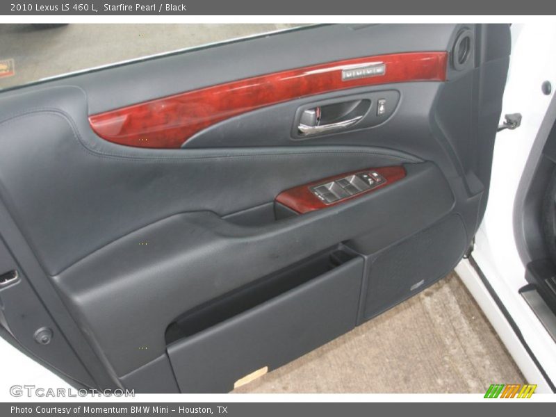 Starfire Pearl / Black 2010 Lexus LS 460 L