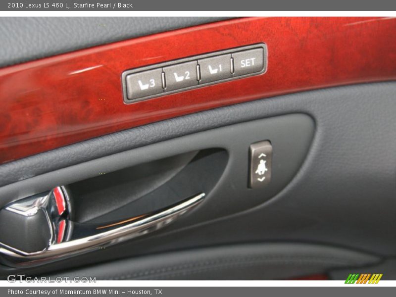 Starfire Pearl / Black 2010 Lexus LS 460 L