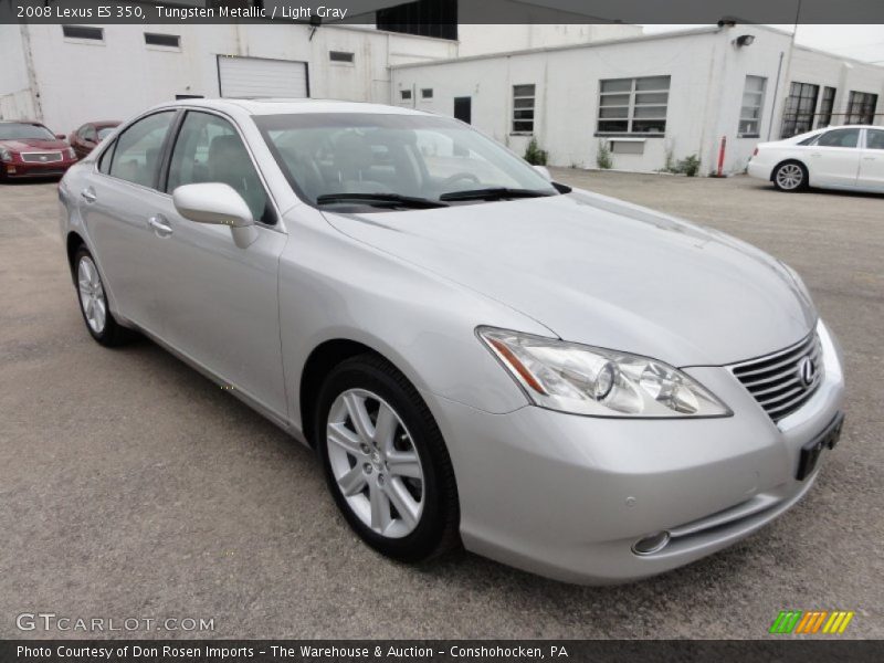 Tungsten Metallic / Light Gray 2008 Lexus ES 350