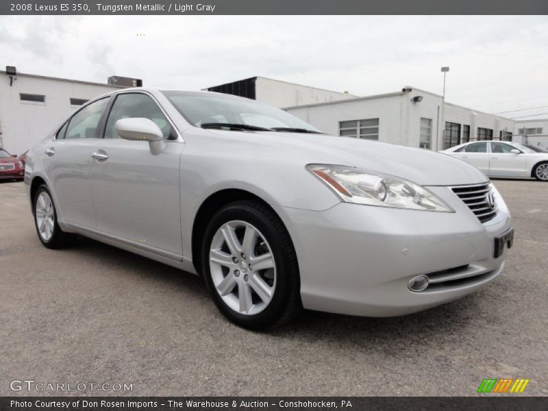 Tungsten Metallic / Light Gray 2008 Lexus ES 350