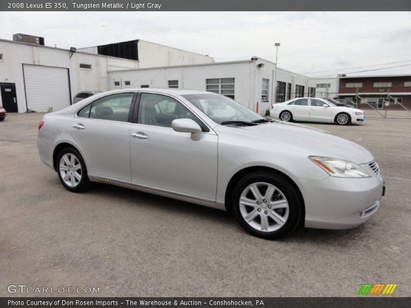Tungsten Metallic / Light Gray 2008 Lexus ES 350