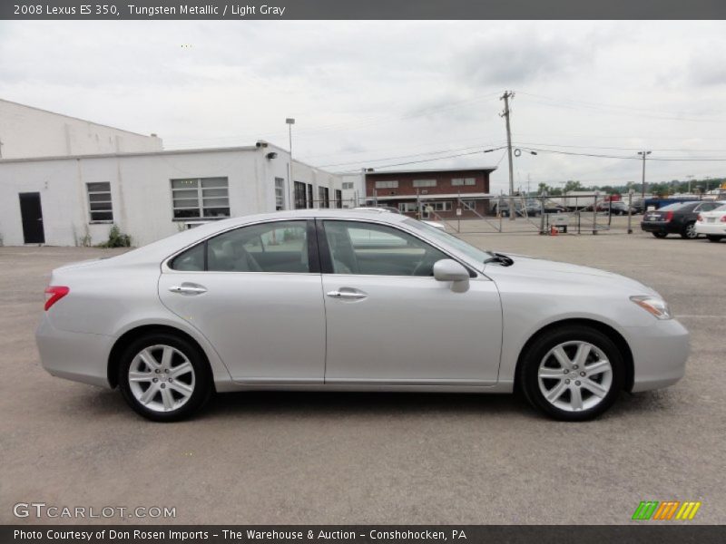 Tungsten Metallic / Light Gray 2008 Lexus ES 350