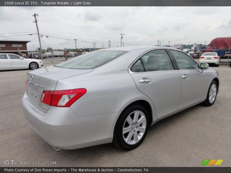 Tungsten Metallic / Light Gray 2008 Lexus ES 350