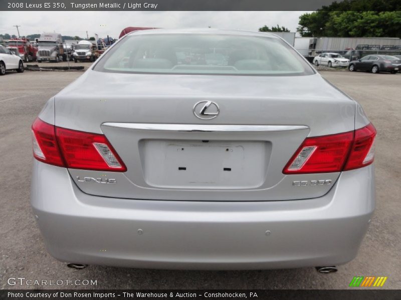 Tungsten Metallic / Light Gray 2008 Lexus ES 350