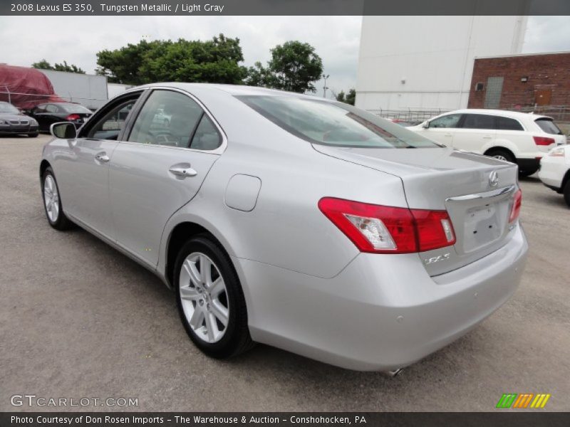 Tungsten Metallic / Light Gray 2008 Lexus ES 350