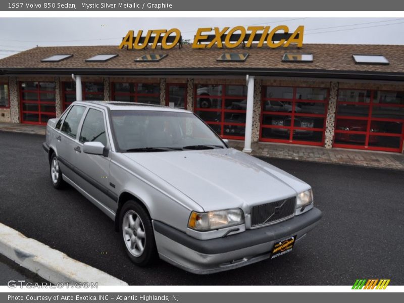 Mystic Silver Metallic / Graphite 1997 Volvo 850 Sedan