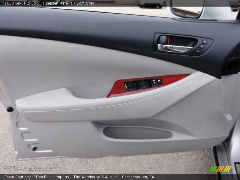 Tungsten Metallic / Light Gray 2008 Lexus ES 350
