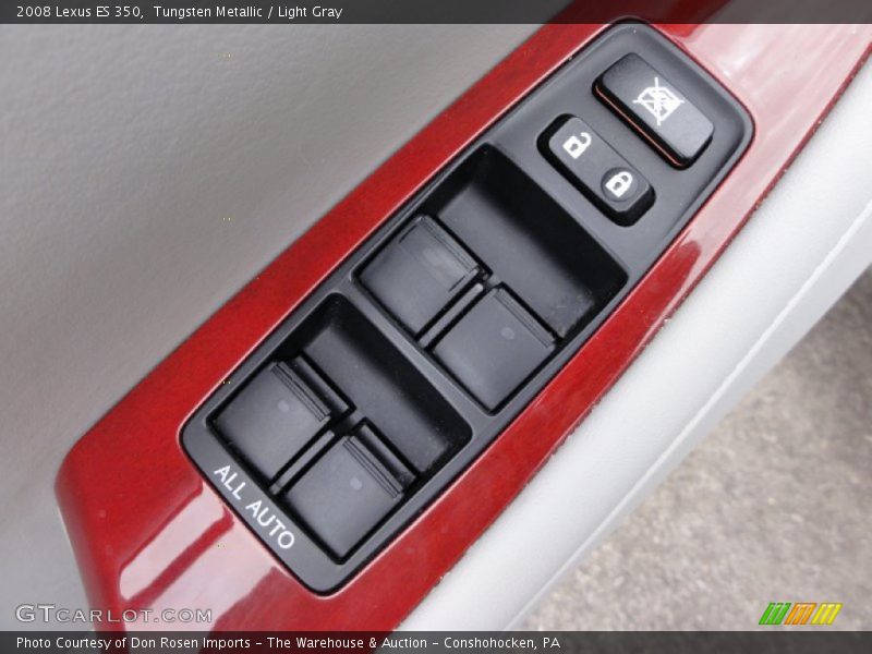 Tungsten Metallic / Light Gray 2008 Lexus ES 350