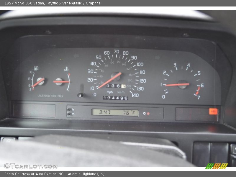  1997 850 Sedan Sedan Gauges