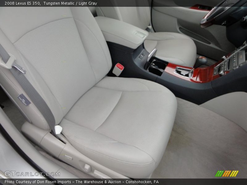 Tungsten Metallic / Light Gray 2008 Lexus ES 350