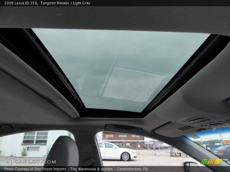 Tungsten Metallic / Light Gray 2008 Lexus ES 350