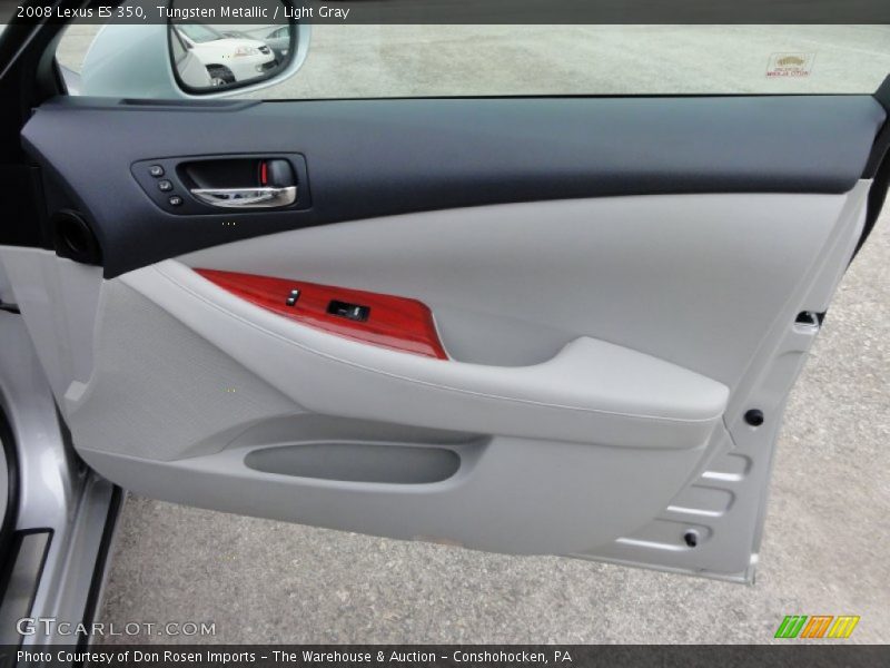 Tungsten Metallic / Light Gray 2008 Lexus ES 350