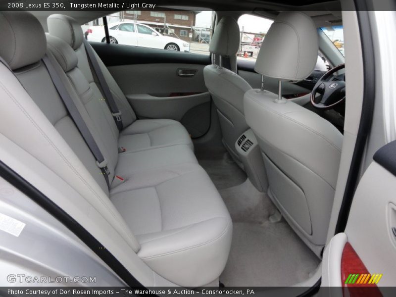 Tungsten Metallic / Light Gray 2008 Lexus ES 350