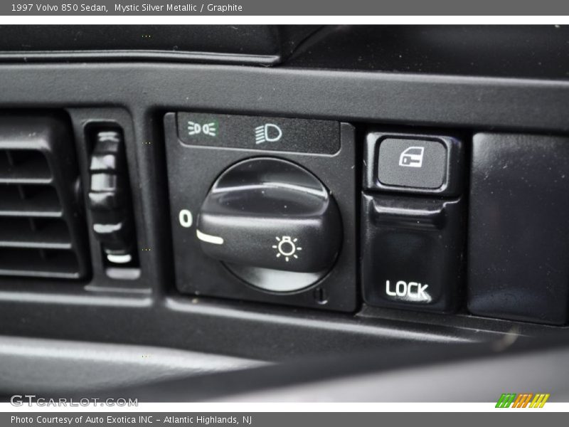 Controls of 1997 850 Sedan