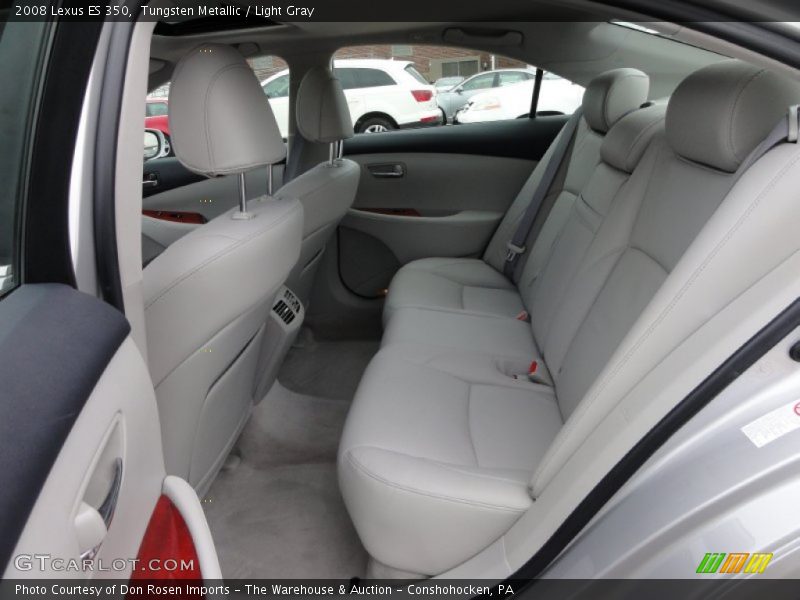 Tungsten Metallic / Light Gray 2008 Lexus ES 350