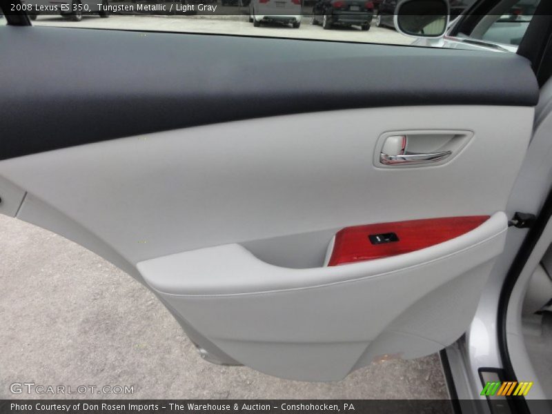 Tungsten Metallic / Light Gray 2008 Lexus ES 350