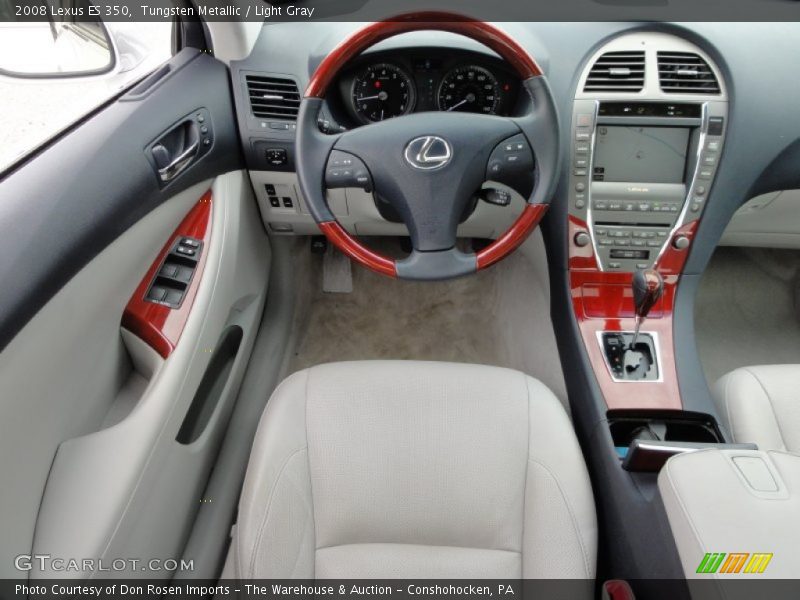 Tungsten Metallic / Light Gray 2008 Lexus ES 350