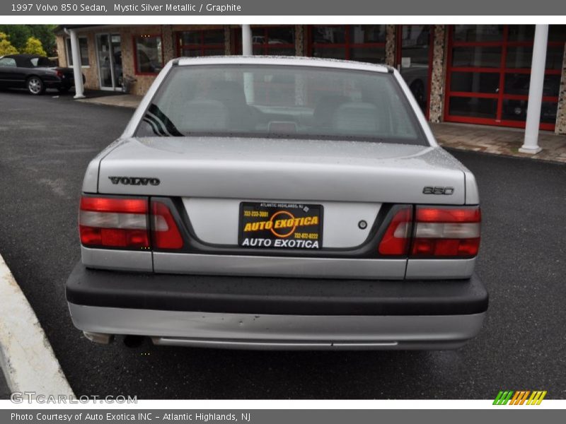 Mystic Silver Metallic / Graphite 1997 Volvo 850 Sedan