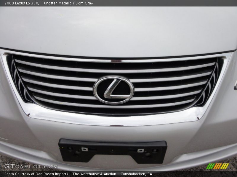 Tungsten Metallic / Light Gray 2008 Lexus ES 350