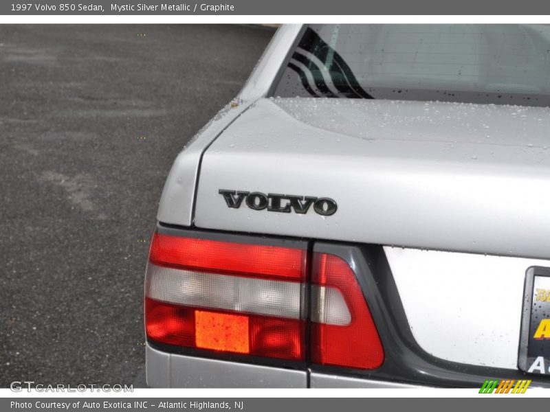 Mystic Silver Metallic / Graphite 1997 Volvo 850 Sedan