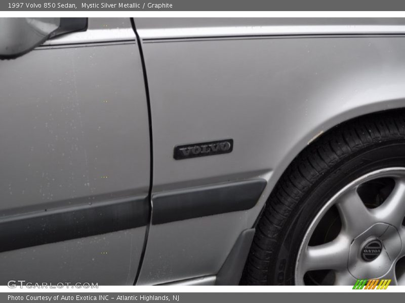 Mystic Silver Metallic / Graphite 1997 Volvo 850 Sedan